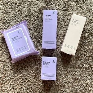 Global Beauty Care Calming Skincare Set - Purple